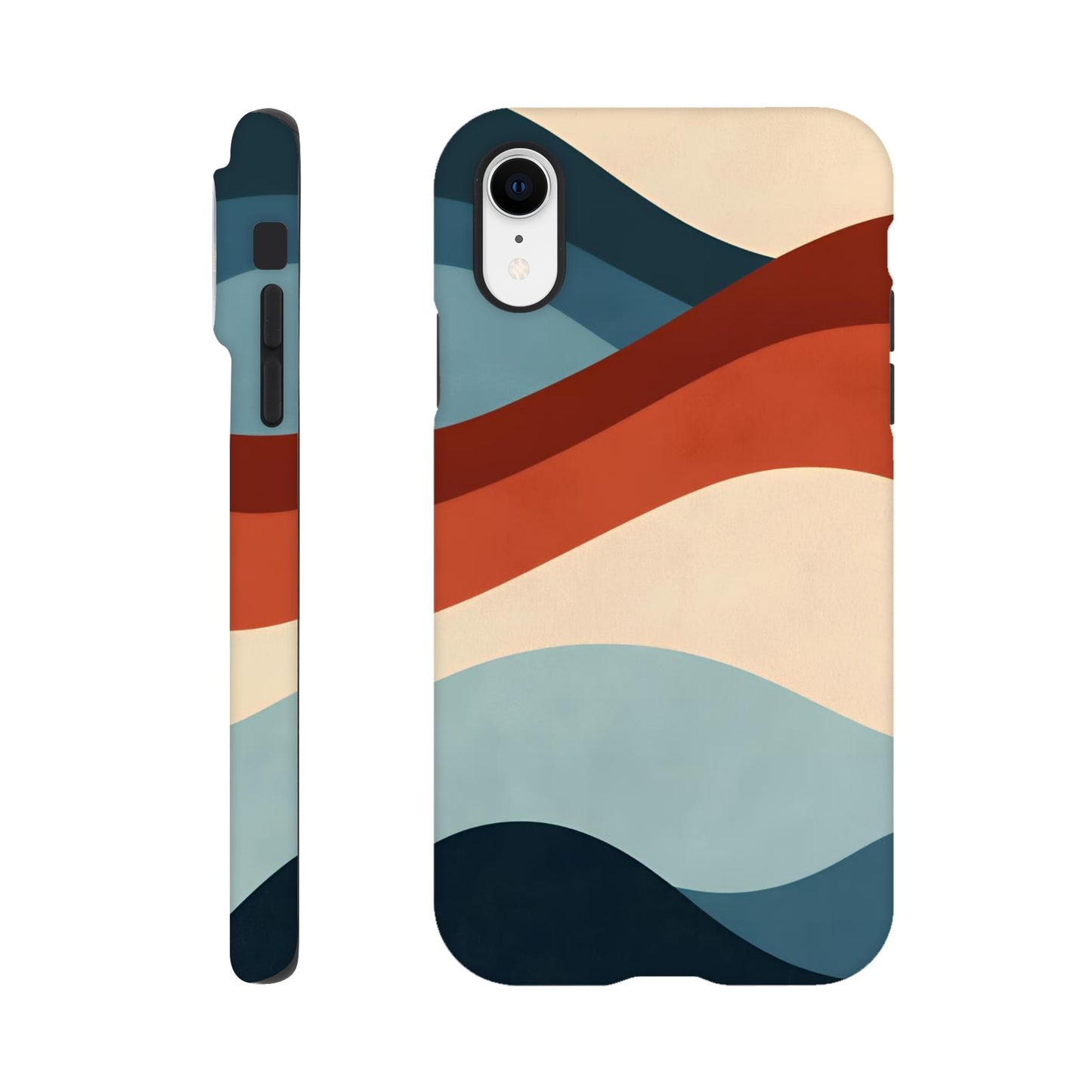 MYSTBIT ART | Retro Waves iPhone Case-MYSTBIT ART