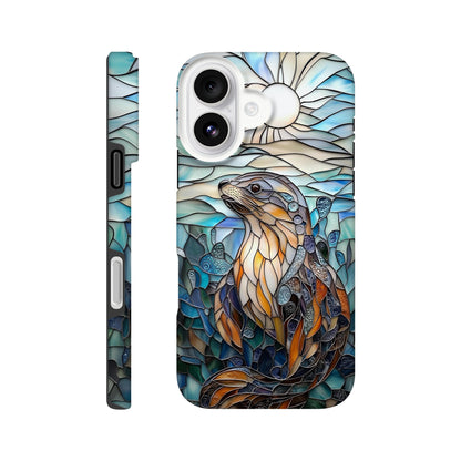 MYSTBIT ART | Seal Glass Mosaic iPhone Case-MYSTBIT ART