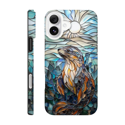 MYSTBIT ART | Seal Glass Mosaic iPhone Case-MYSTBIT ART