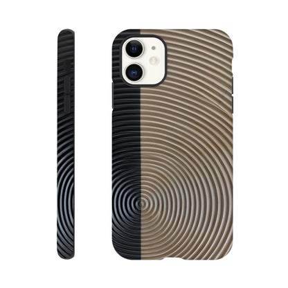 MYSTBIT ART | Split Horizon iPhone Case-MYSTBIT ART