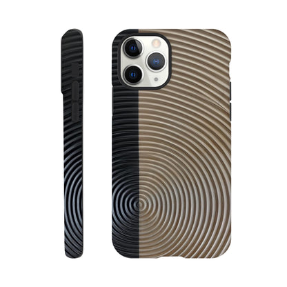 MYSTBIT ART | Split Horizon iPhone Case-MYSTBIT ART