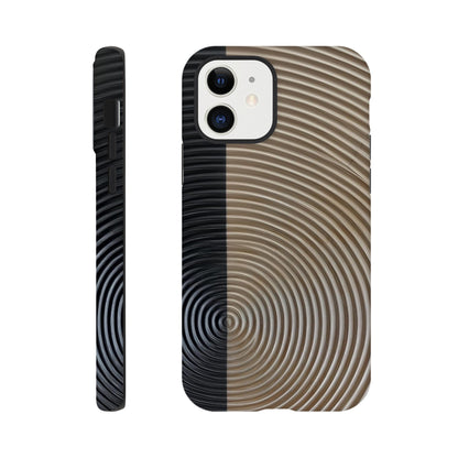 MYSTBIT ART | Split Horizon iPhone Case-MYSTBIT ART