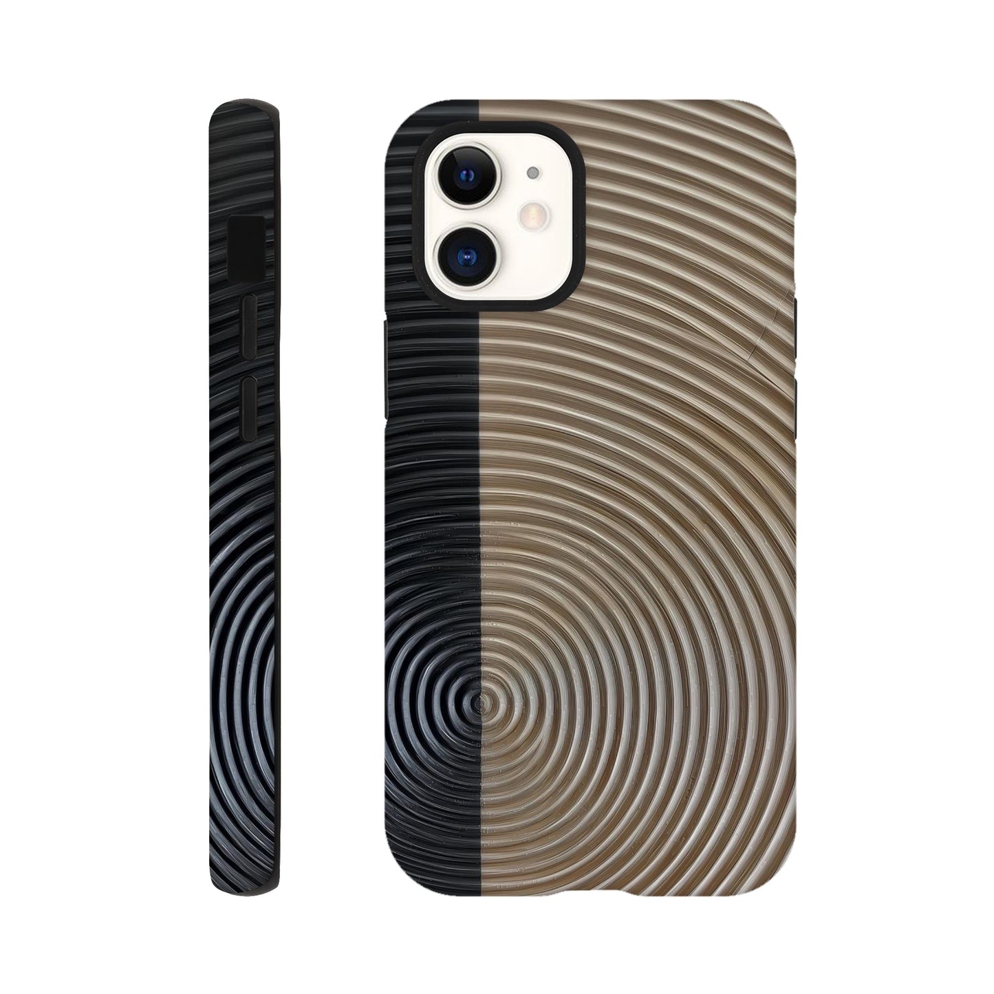 MYSTBIT ART | Split Horizon iPhone Case-MYSTBIT ART