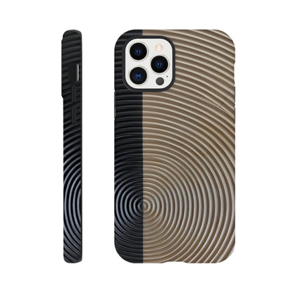 MYSTBIT ART | Split Horizon iPhone Case-MYSTBIT ART