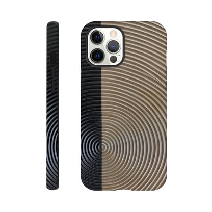 MYSTBIT ART | Split Horizon iPhone Case-MYSTBIT ART