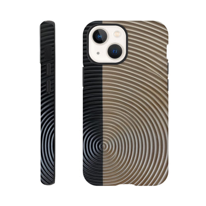 MYSTBIT ART | Split Horizon iPhone Case-MYSTBIT ART