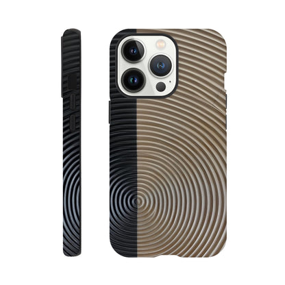 MYSTBIT ART | Split Horizon iPhone Case-MYSTBIT ART