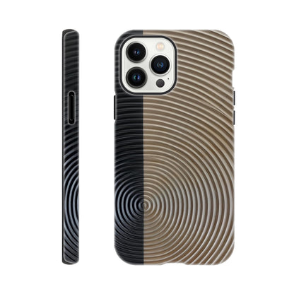 MYSTBIT ART | Split Horizon iPhone Case-MYSTBIT ART