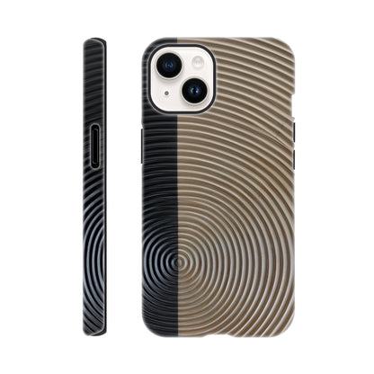 MYSTBIT ART | Split Horizon iPhone Case-MYSTBIT ART