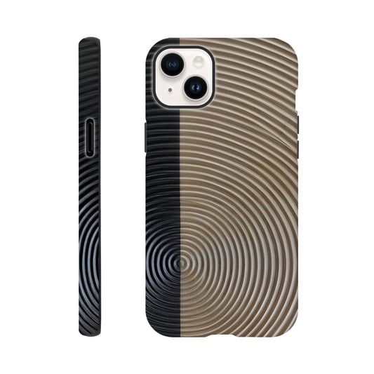 MYSTBIT ART | Split Horizon iPhone Case-MYSTBIT ART