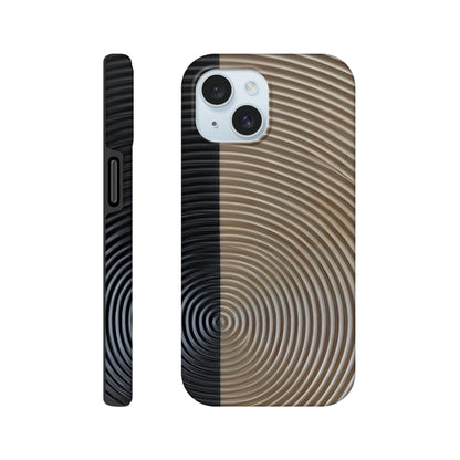 MYSTBIT ART | Split Horizon iPhone Case-MYSTBIT ART