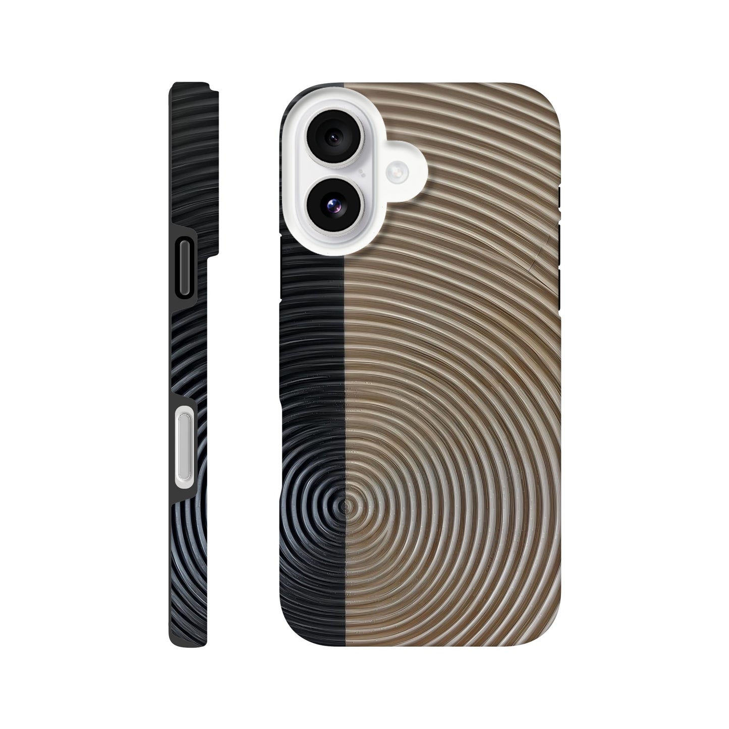 MYSTBIT ART | Split Horizon iPhone Case-MYSTBIT ART