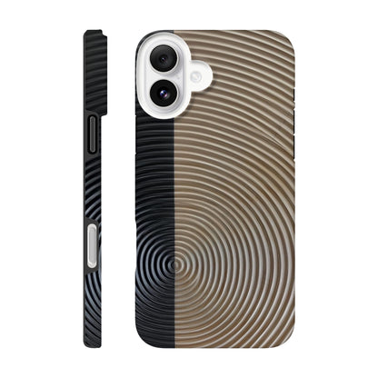 MYSTBIT ART | Split Horizon iPhone Case-MYSTBIT ART