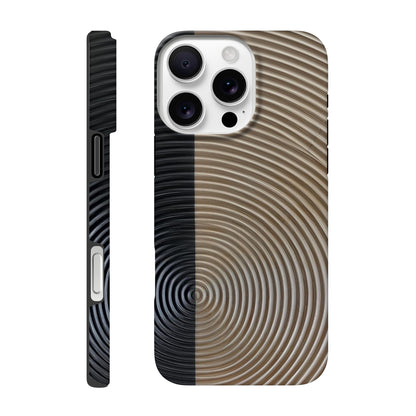 MYSTBIT ART | Split Horizon iPhone Case-MYSTBIT ART