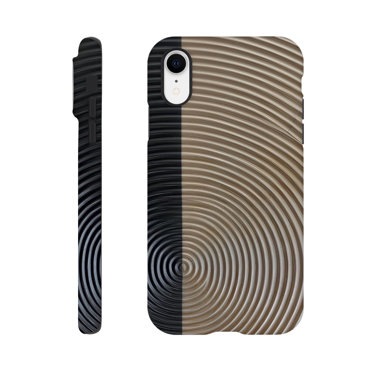 MYSTBIT ART | Split Horizon iPhone Case-MYSTBIT ART