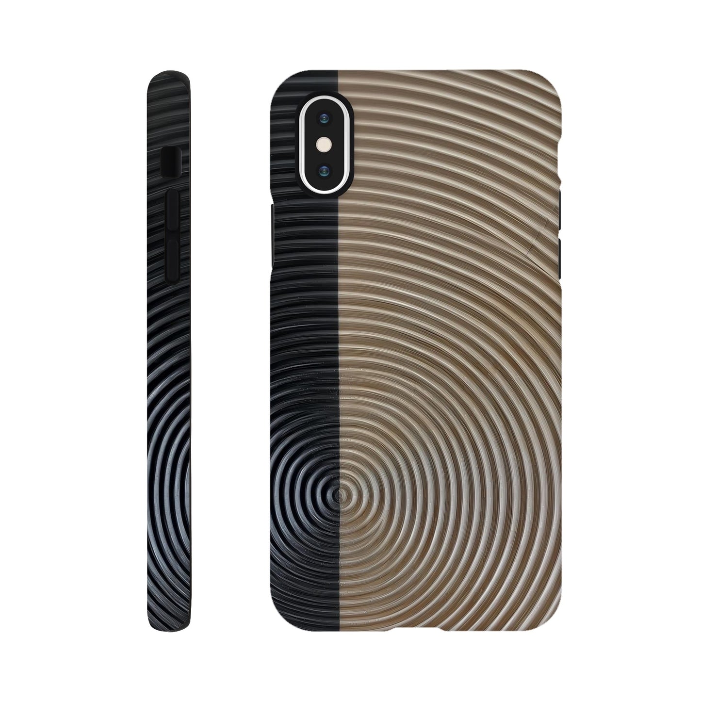 MYSTBIT ART | Split Horizon iPhone Case-MYSTBIT ART