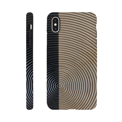 MYSTBIT ART | Split Horizon iPhone Case-MYSTBIT ART