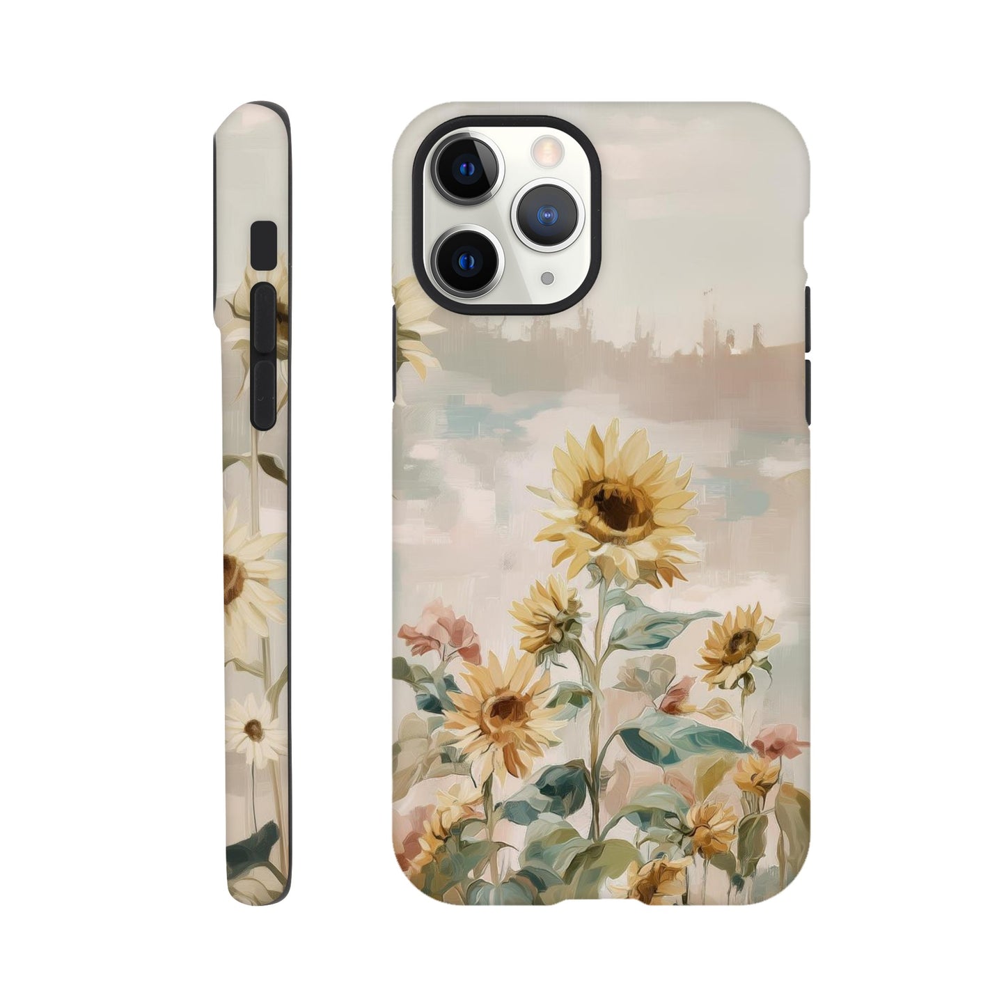 MYSTBIT ART | Sunflower Garden iPhone Case-MYSTBIT ART