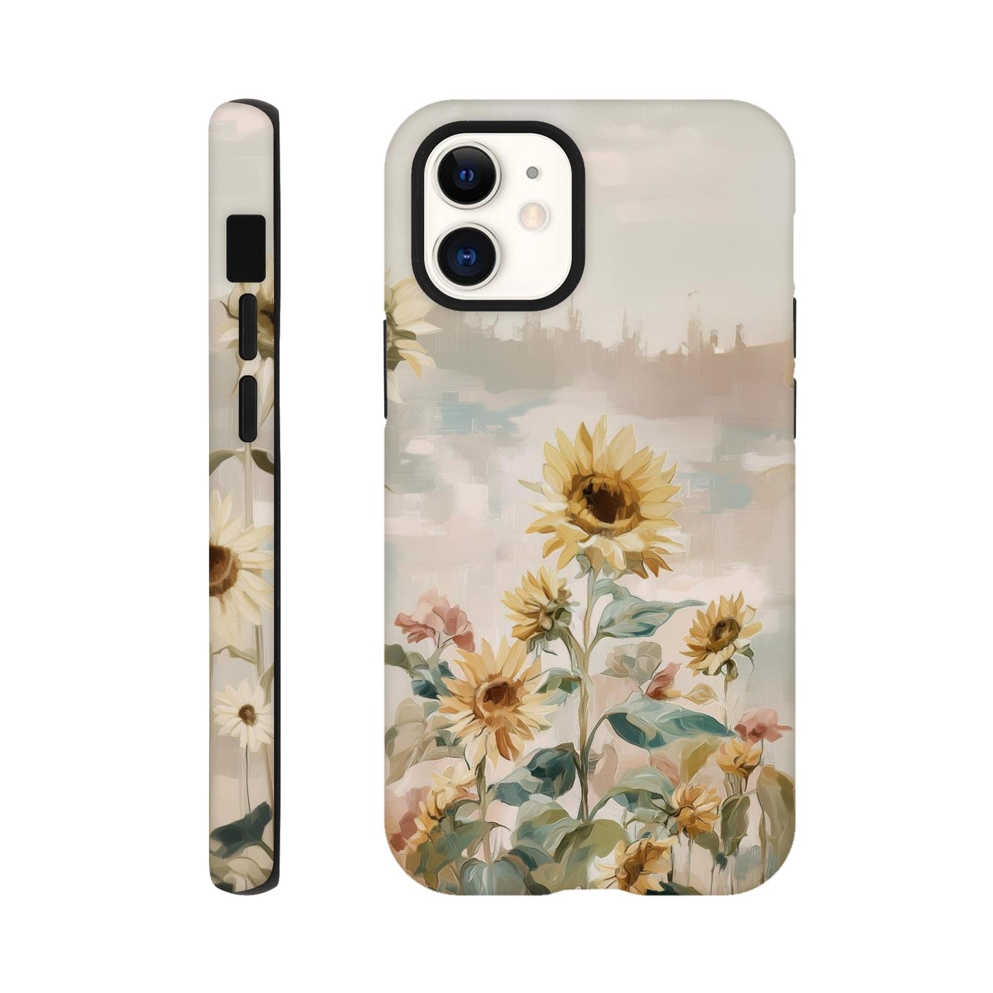 MYSTBIT ART | Sunflower Garden iPhone Case-MYSTBIT ART