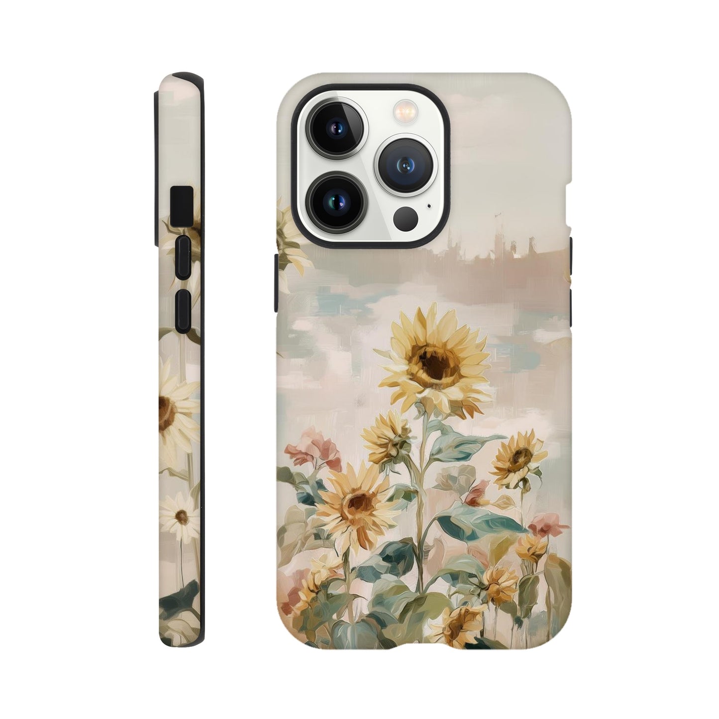 MYSTBIT ART | Sunflower Garden iPhone Case-MYSTBIT ART