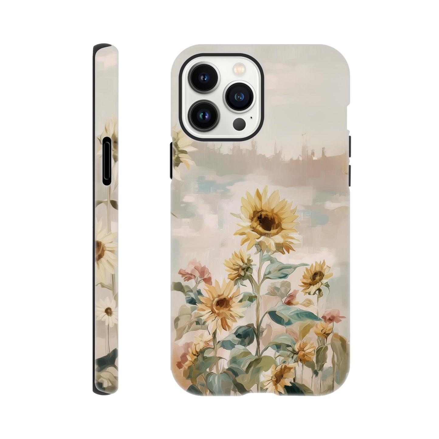 MYSTBIT ART | Sunflower Garden iPhone Case-MYSTBIT ART