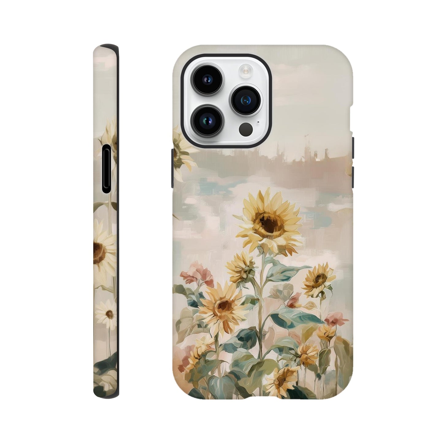 MYSTBIT ART | Sunflower Garden iPhone Case-MYSTBIT ART