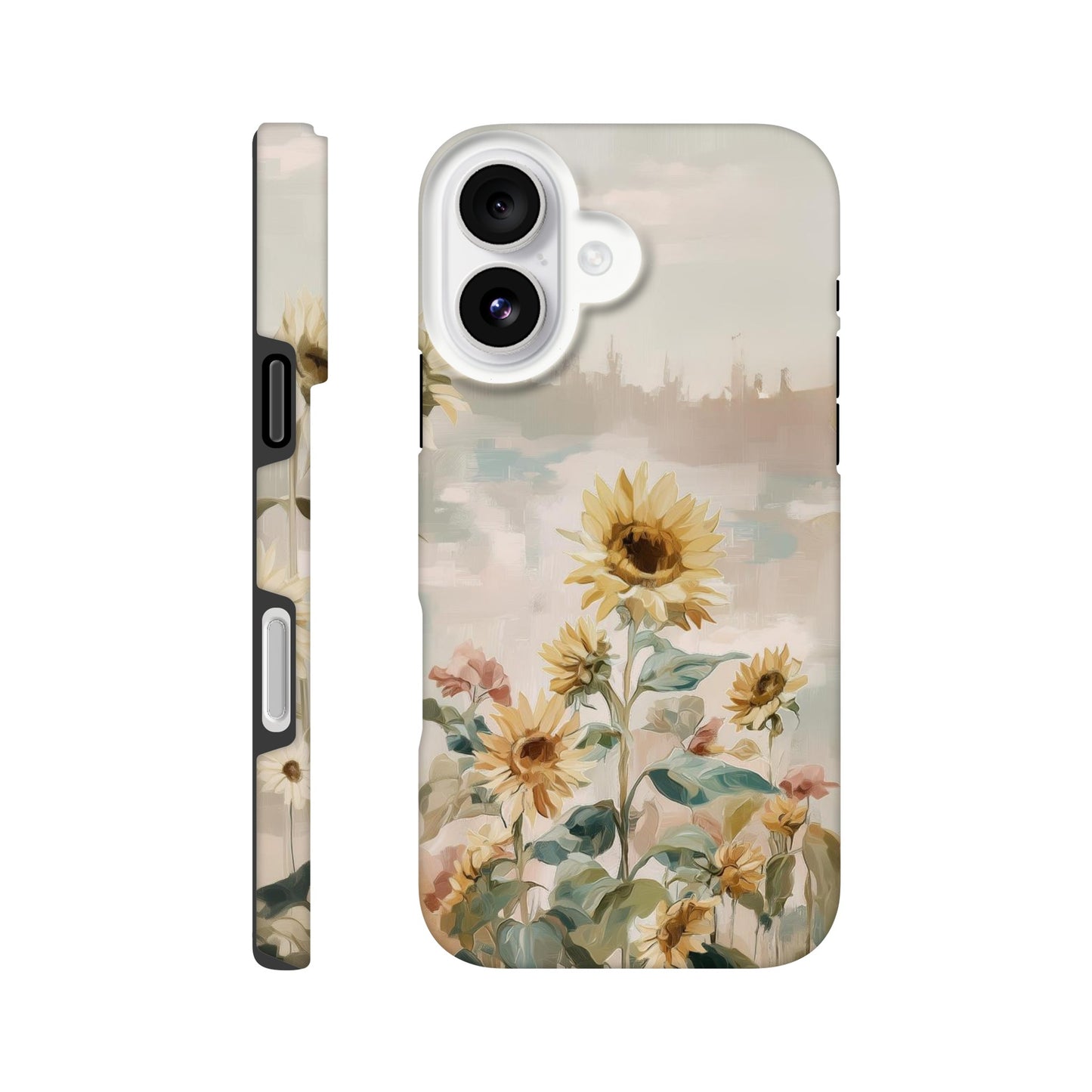 MYSTBIT ART | Sunflower Garden iPhone Case-MYSTBIT ART