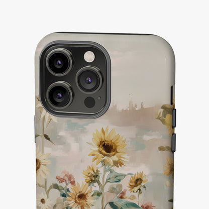 MYSTBIT ART | Sunflower Garden iPhone Case-MYSTBIT ART