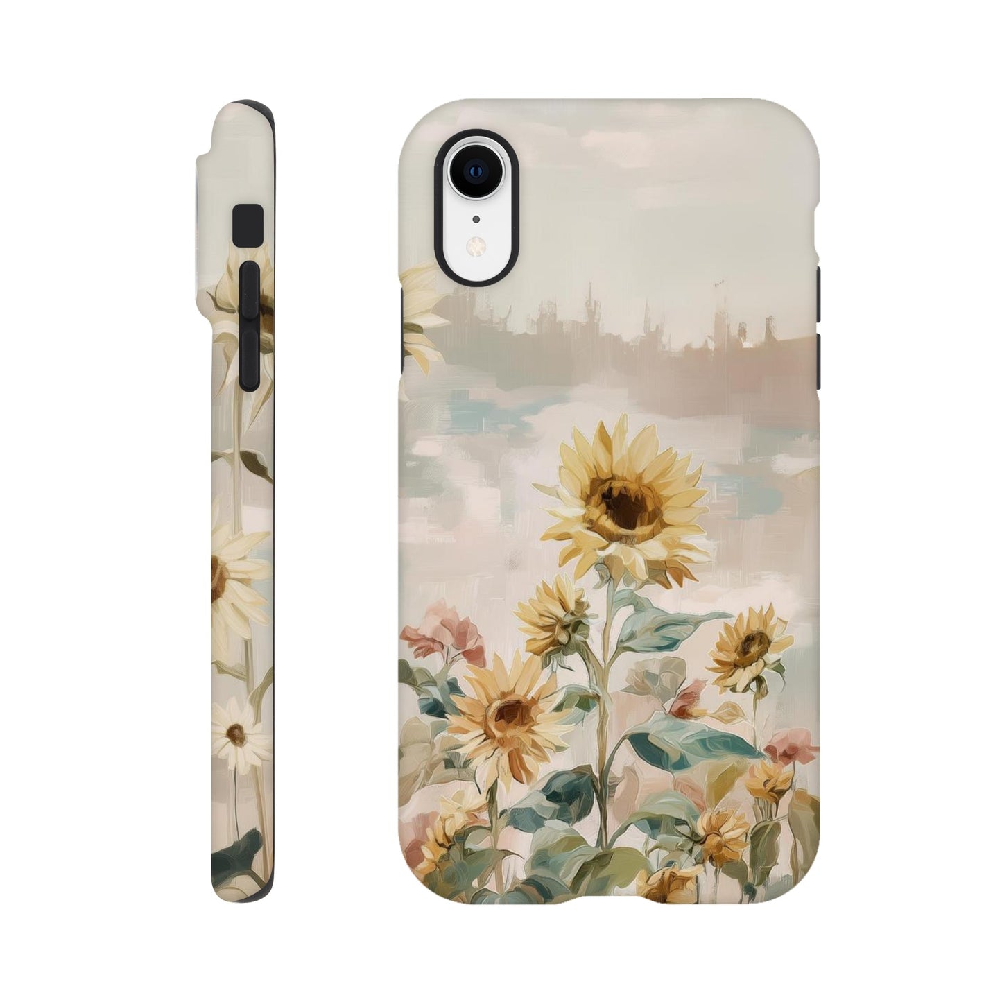 MYSTBIT ART | Sunflower Garden iPhone Case-MYSTBIT ART