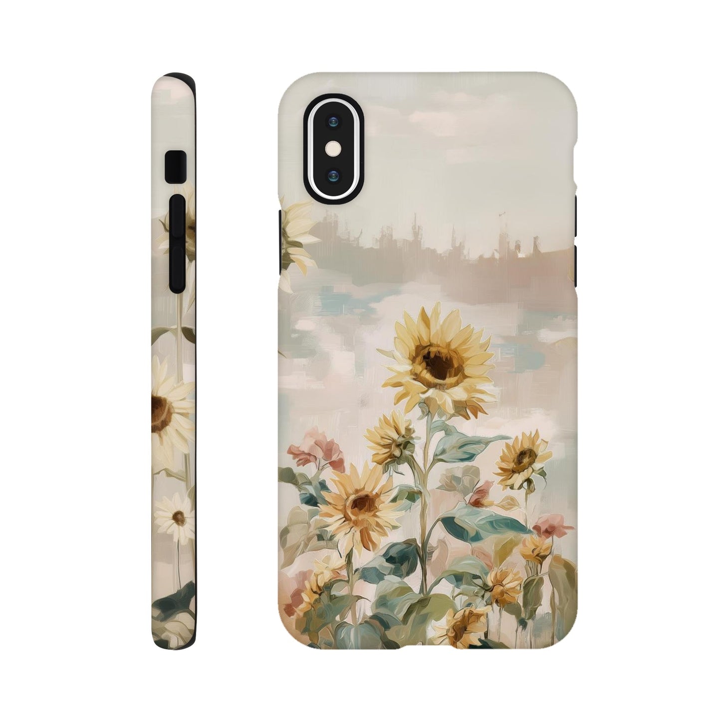 MYSTBIT ART | Sunflower Garden iPhone Case-MYSTBIT ART