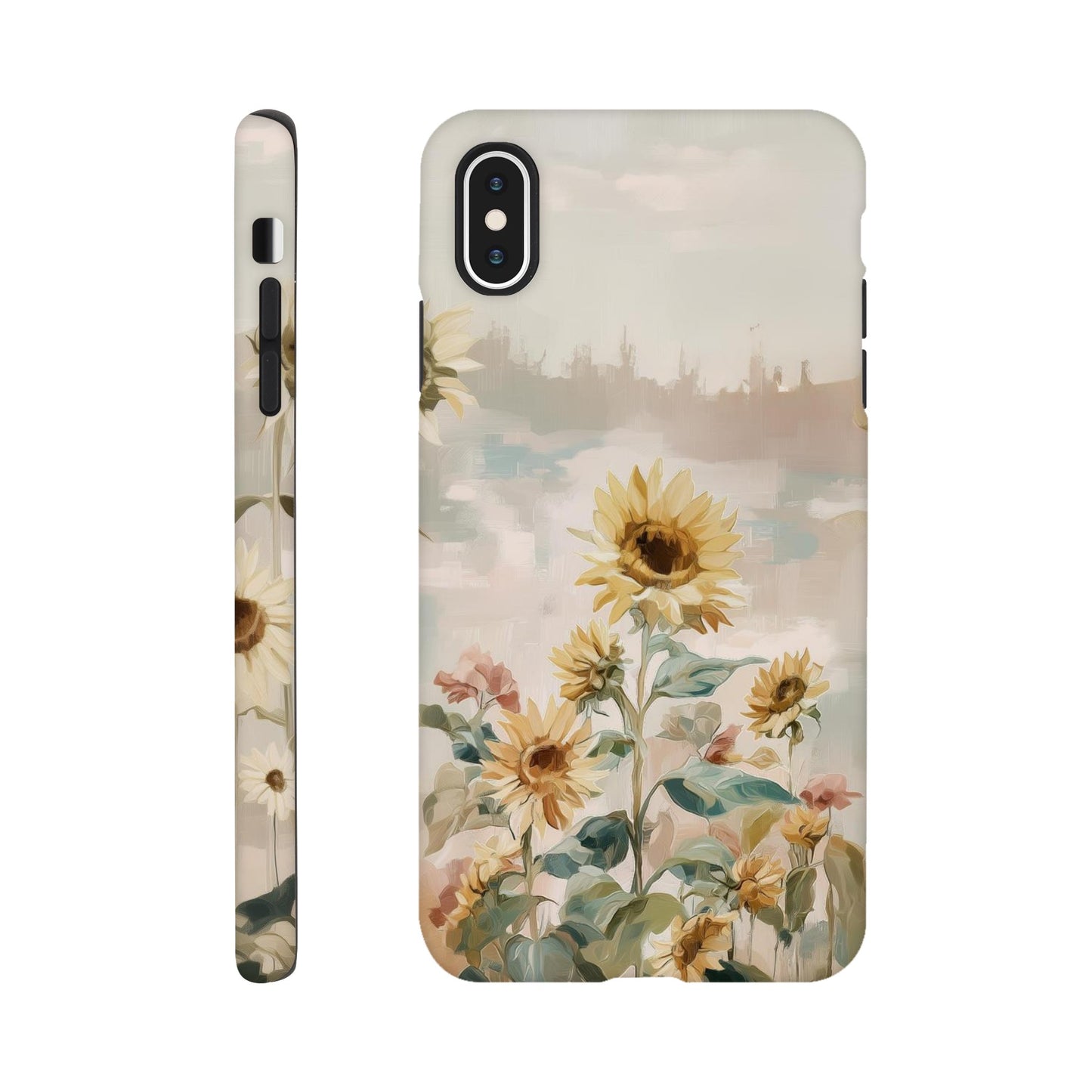 MYSTBIT ART | Sunflower Garden iPhone Case-MYSTBIT ART