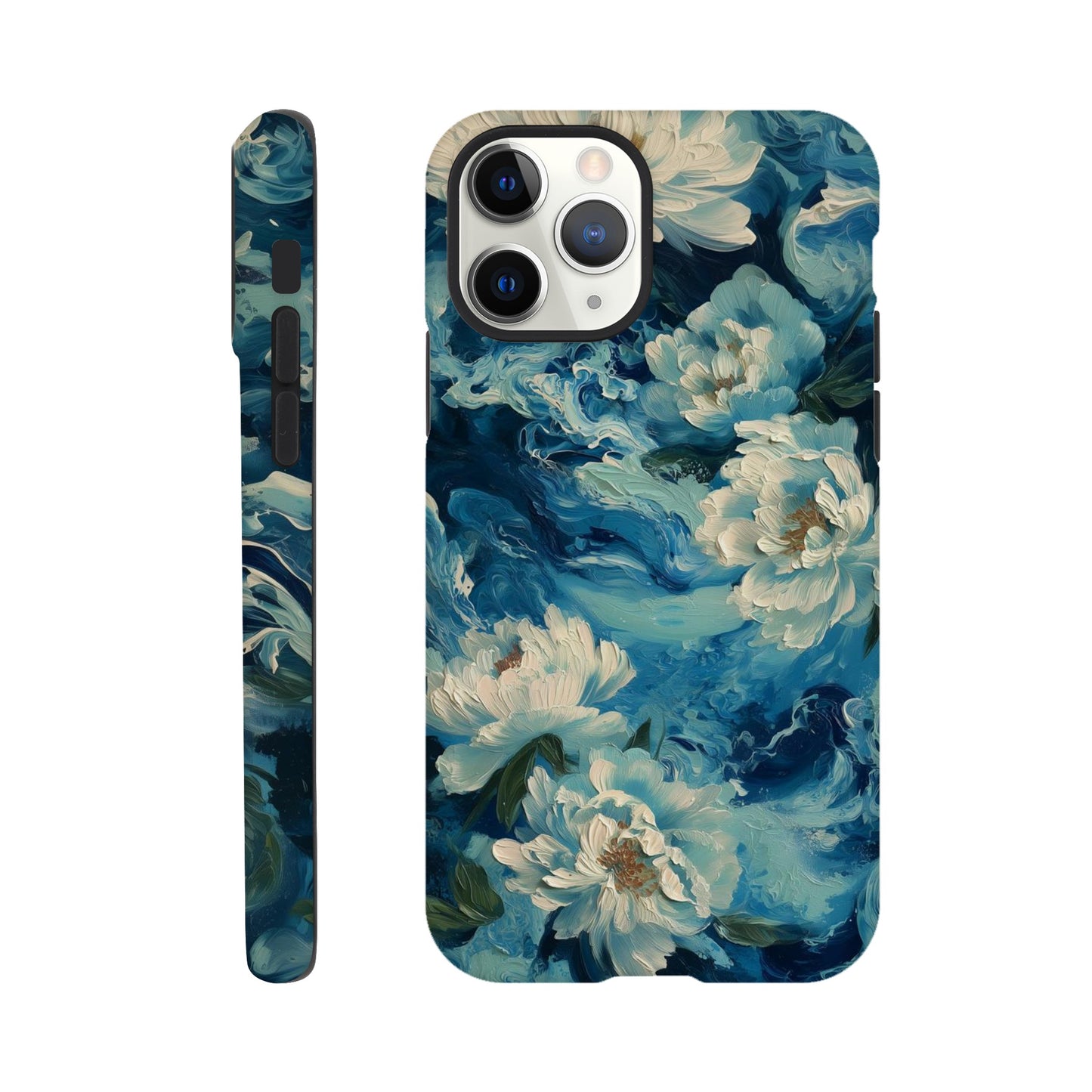 MYSTBIT ART | Tides of Bloom iPhone Case-MYSTBIT ART
