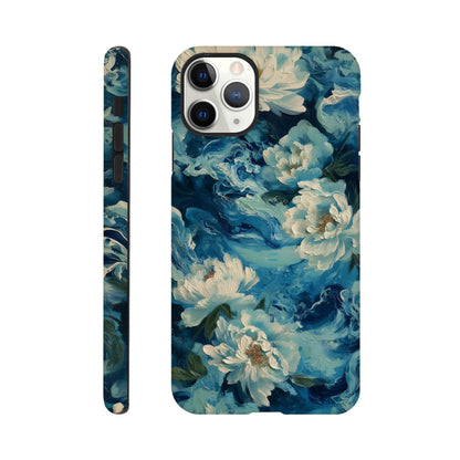 MYSTBIT ART | Tides of Bloom iPhone Case-MYSTBIT ART