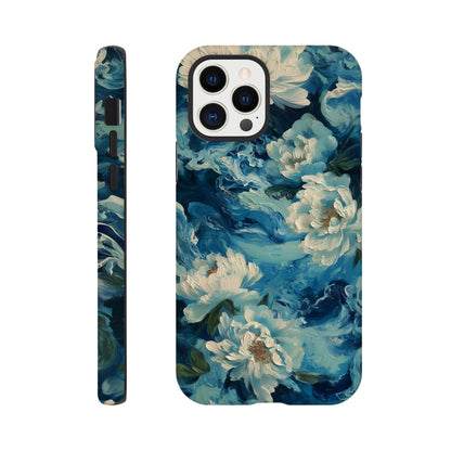 MYSTBIT ART | Tides of Bloom iPhone Case-MYSTBIT ART