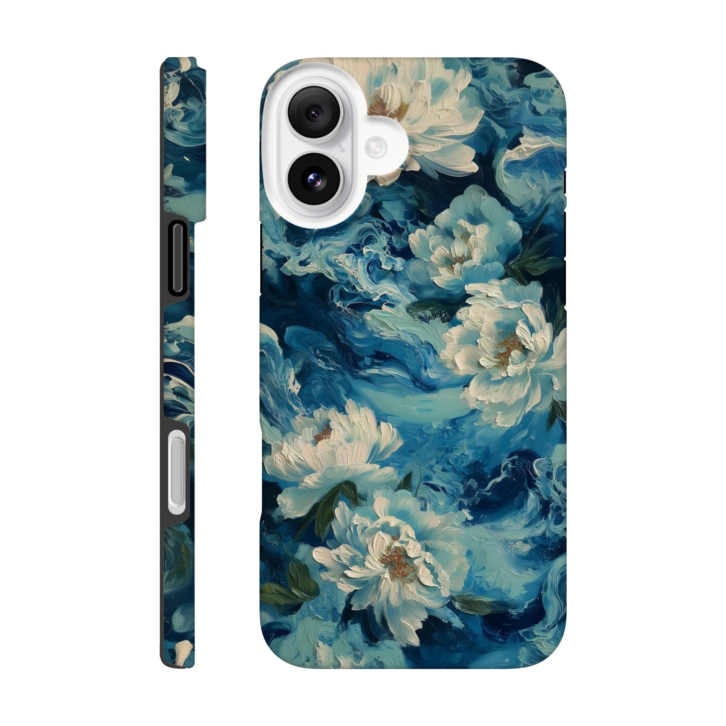 MYSTBIT ART | Tides of Bloom iPhone Case-MYSTBIT ART