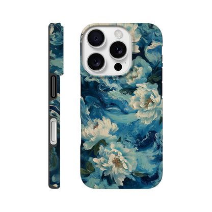 MYSTBIT ART | Tides of Bloom iPhone Case-MYSTBIT ART