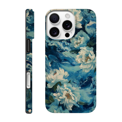 MYSTBIT ART | Tides of Bloom iPhone Case-MYSTBIT ART