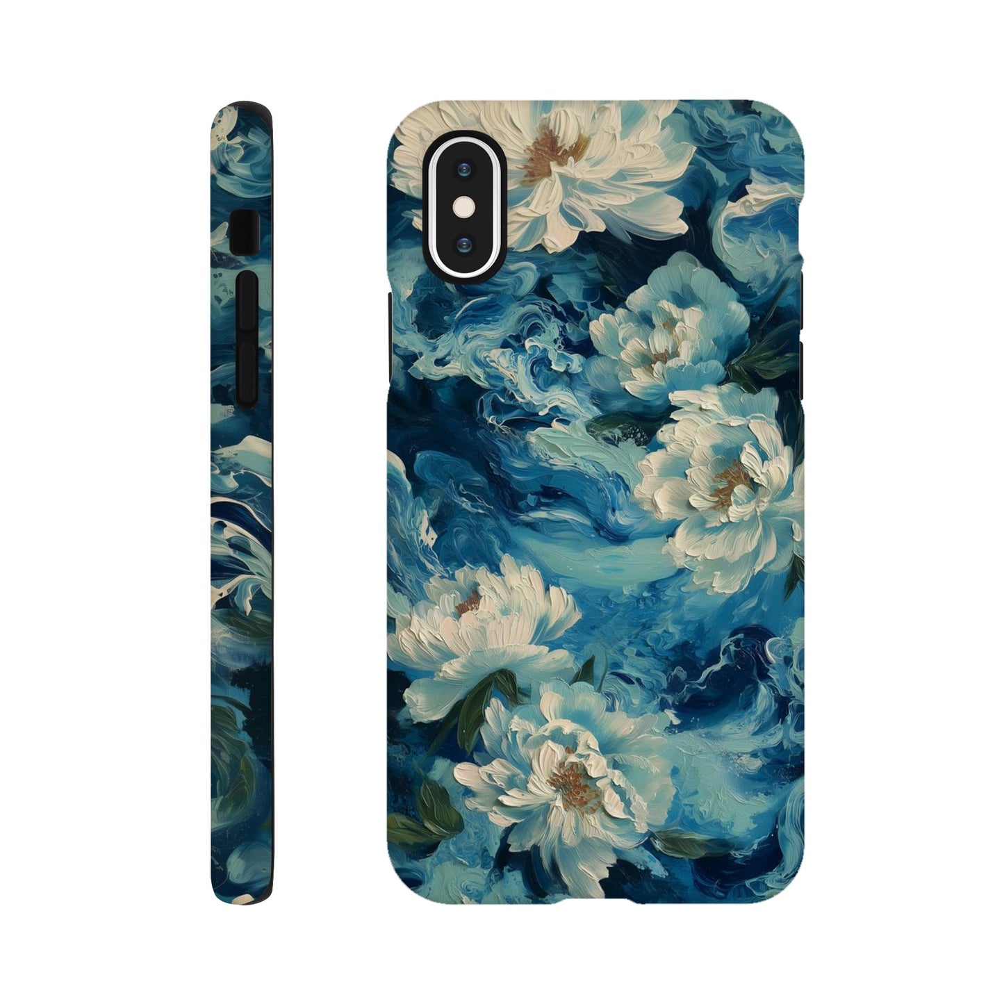 MYSTBIT ART | Tides of Bloom iPhone Case-MYSTBIT ART
