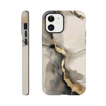 MYSTBIT ART | Veins of Gold iPhone Case-MYSTBIT ART