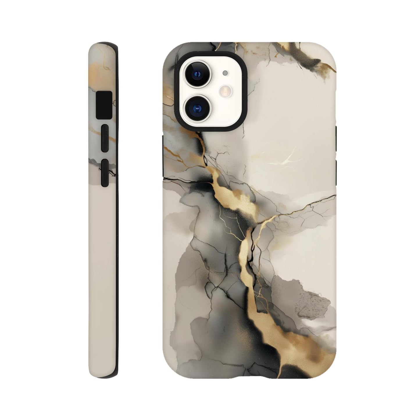 MYSTBIT ART | Veins of Gold iPhone Case-MYSTBIT ART