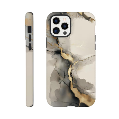 MYSTBIT ART | Veins of Gold iPhone Case-MYSTBIT ART
