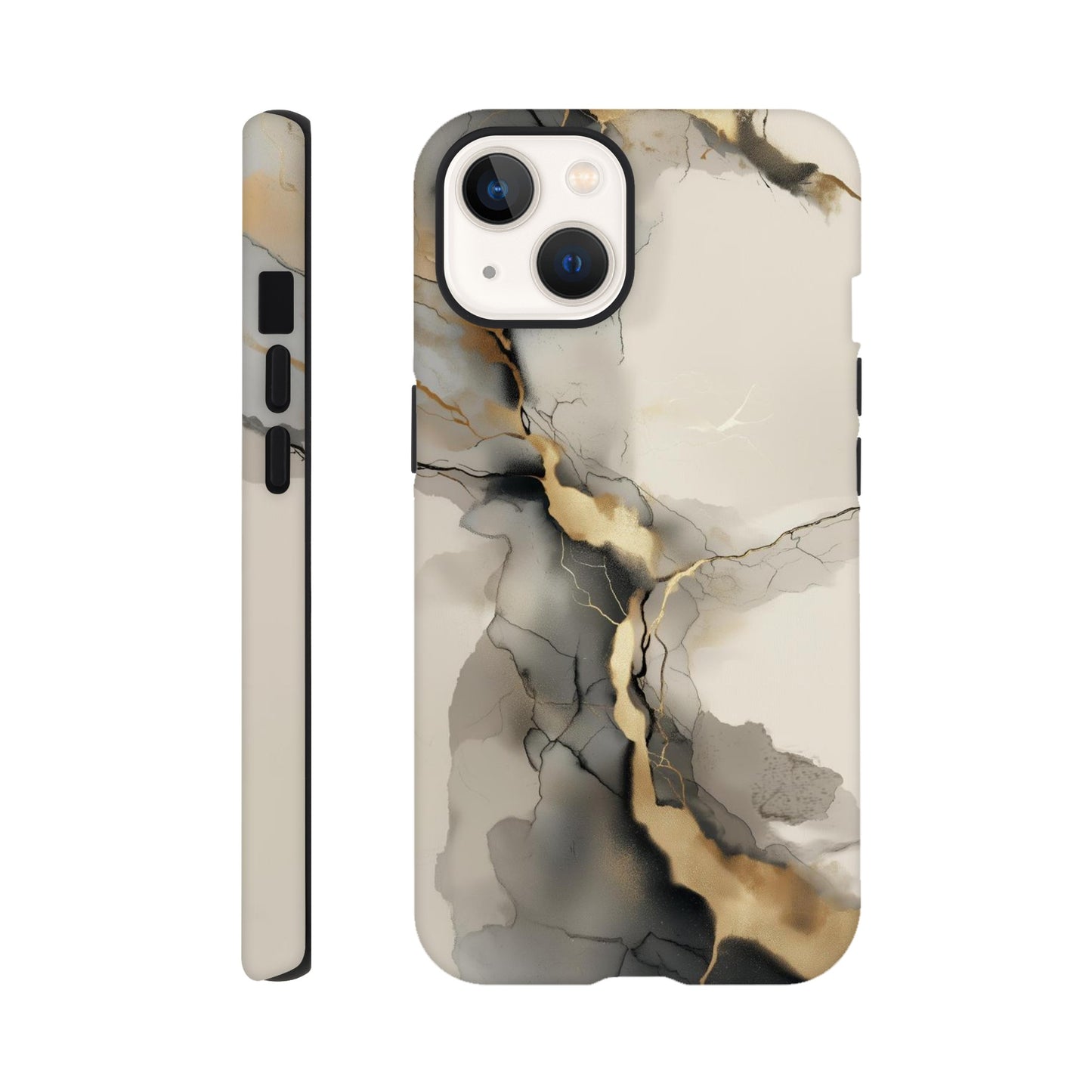 MYSTBIT ART | Veins of Gold iPhone Case-MYSTBIT ART