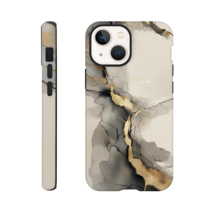 MYSTBIT ART | Veins of Gold iPhone Case-MYSTBIT ART