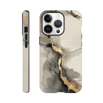 MYSTBIT ART | Veins of Gold iPhone Case-MYSTBIT ART