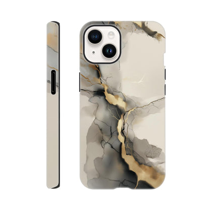 MYSTBIT ART | Veins of Gold iPhone Case-MYSTBIT ART