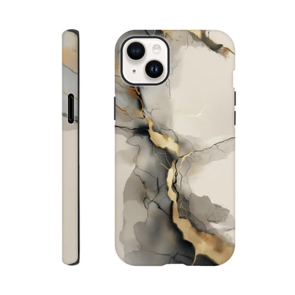 MYSTBIT ART | Veins of Gold iPhone Case-MYSTBIT ART