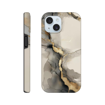 MYSTBIT ART | Veins of Gold iPhone Case-MYSTBIT ART