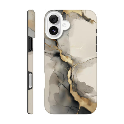 MYSTBIT ART | Veins of Gold iPhone Case-MYSTBIT ART
