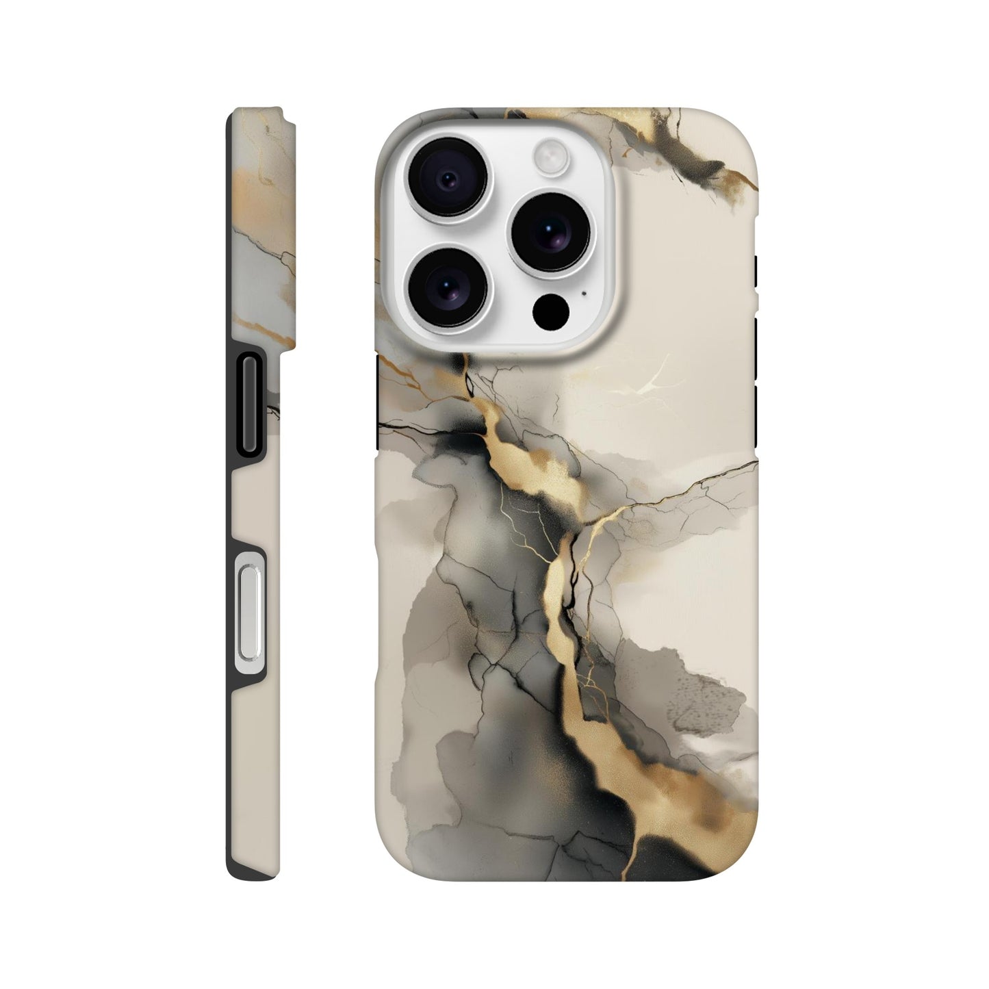 MYSTBIT ART | Veins of Gold iPhone Case-MYSTBIT ART