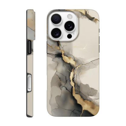 MYSTBIT ART | Veins of Gold iPhone Case-MYSTBIT ART